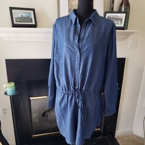 Boden Denim Romper